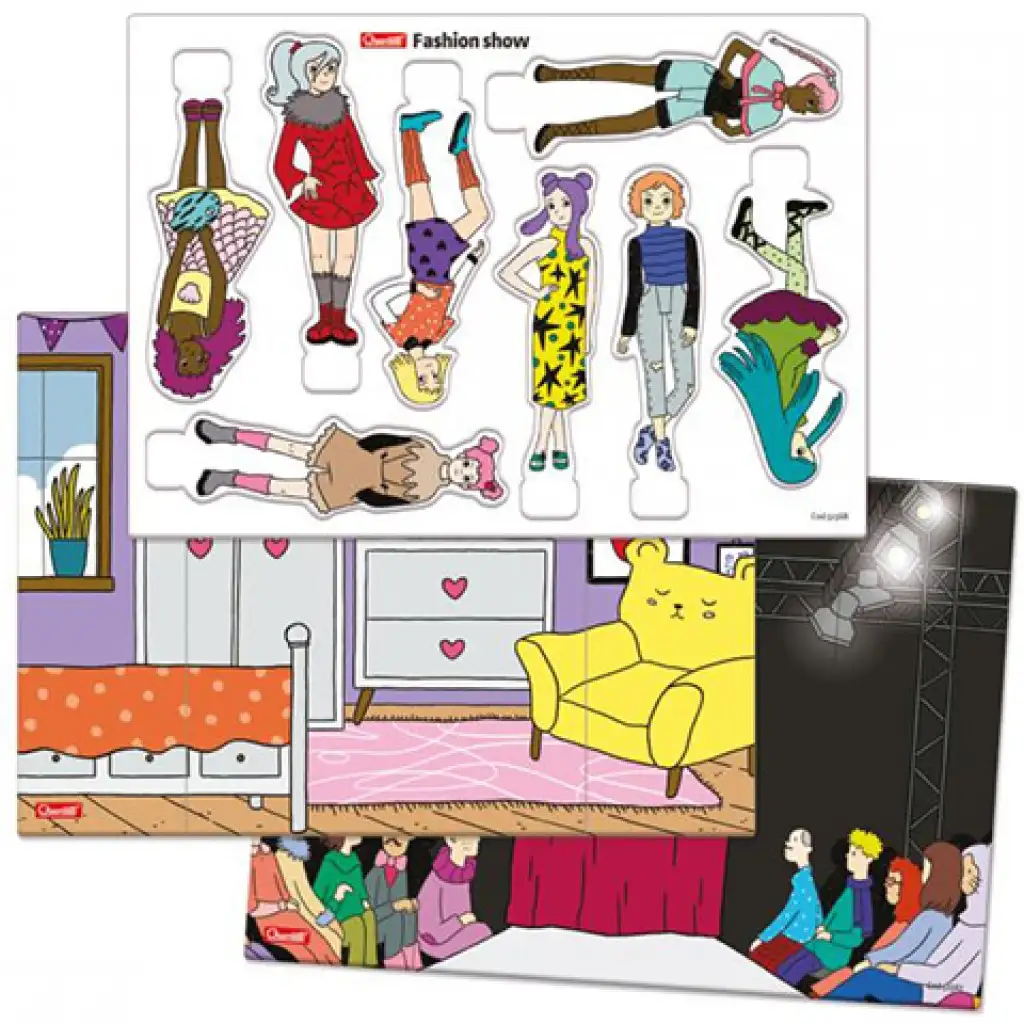 Quercetti: Modenschau-Spiel für Kinder kép 3