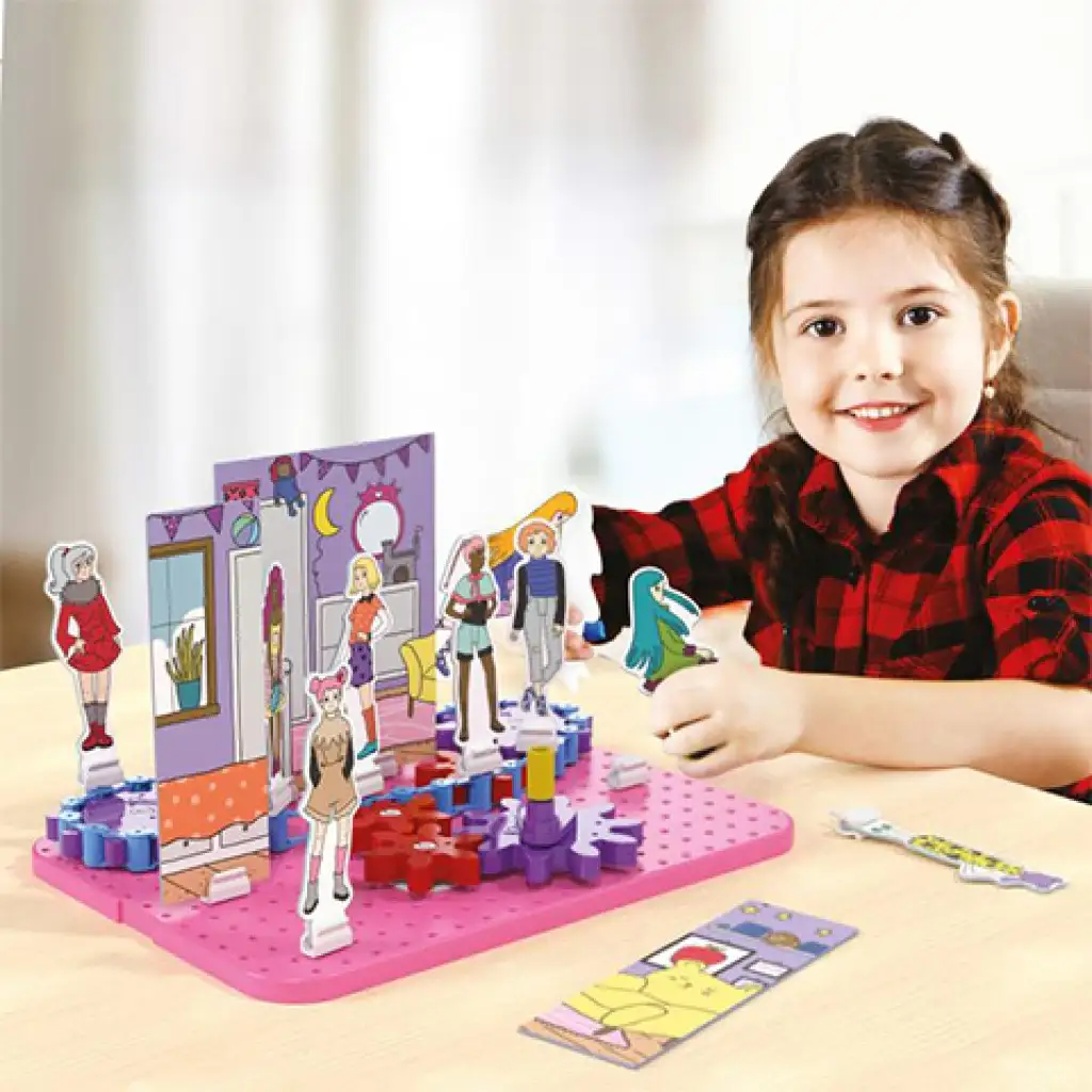 Quercetti: Modenschau-Spiel für Kinder kép 5