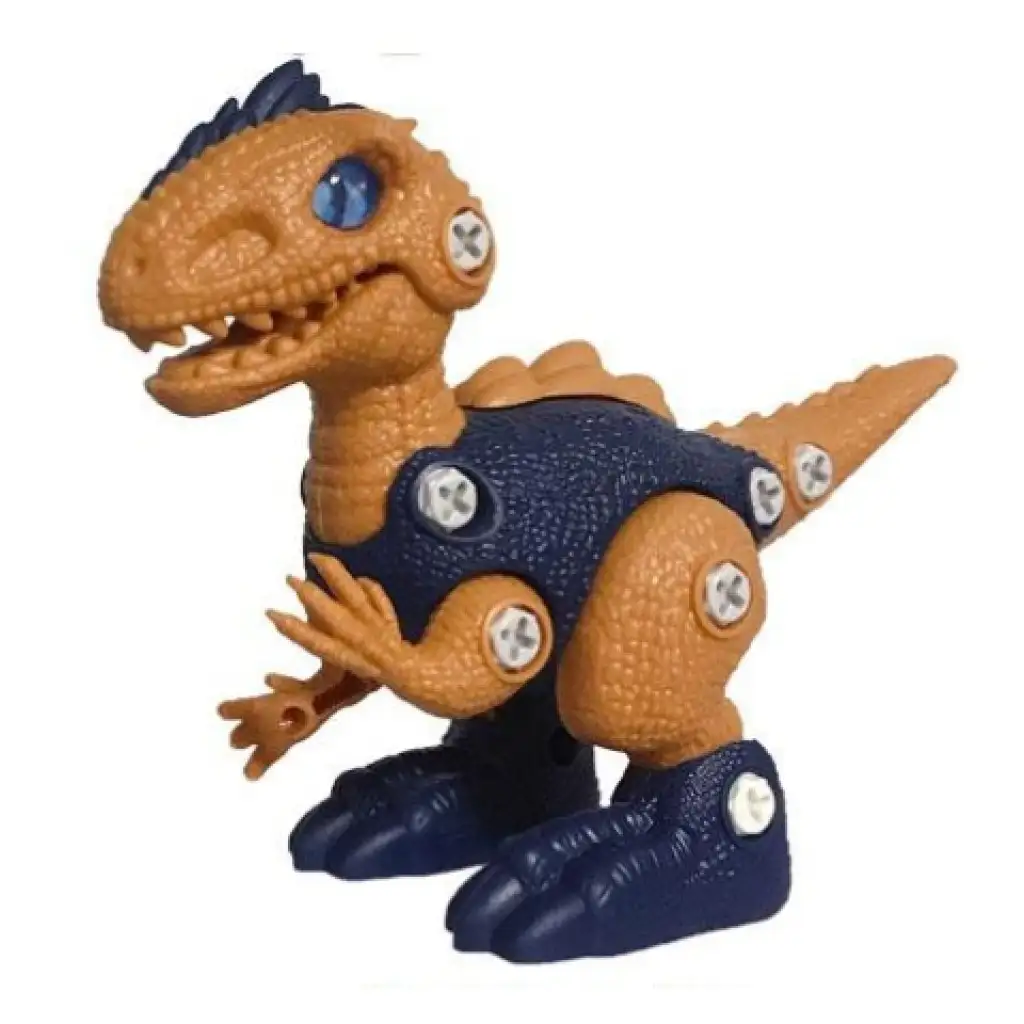 DIY Velociraptor schraubbare Dinosaurierfigur kép 2