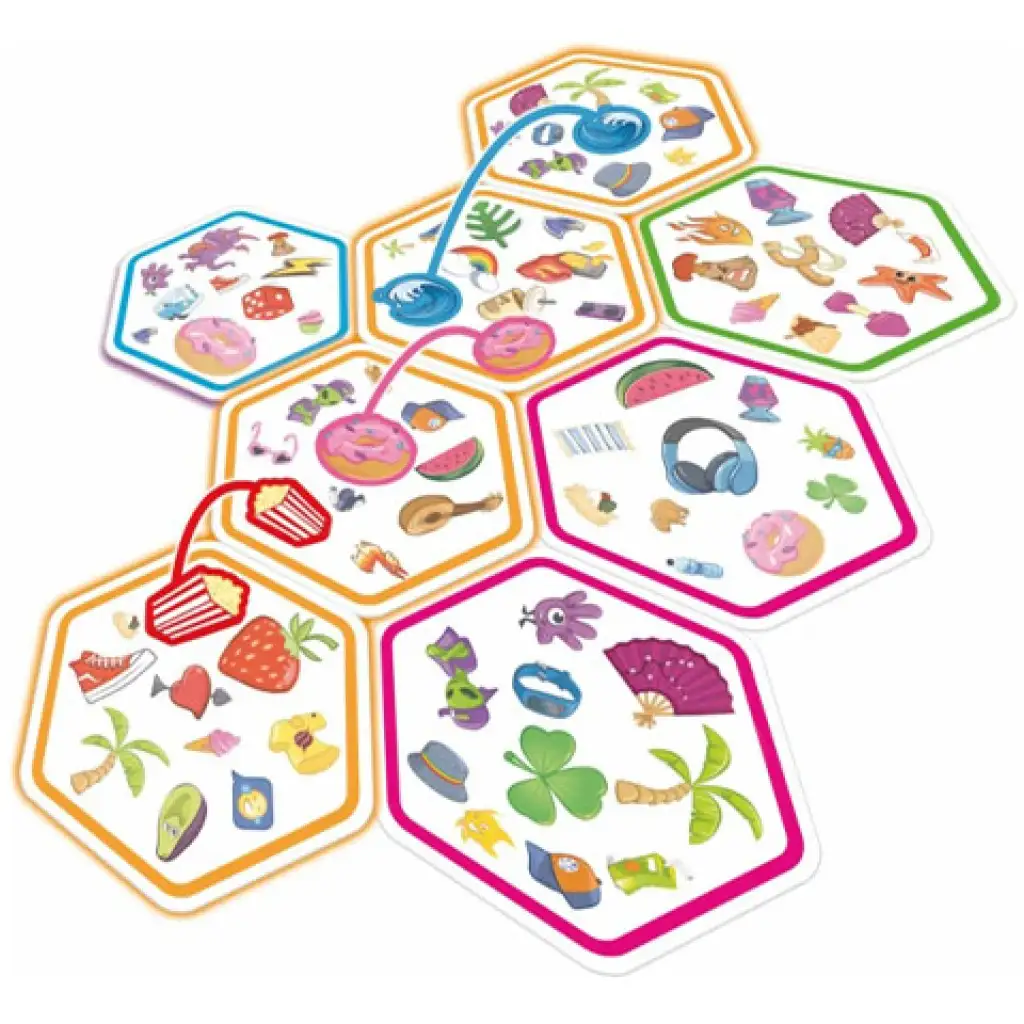 Dobble Connect Gesellschaftsspiel kép 2