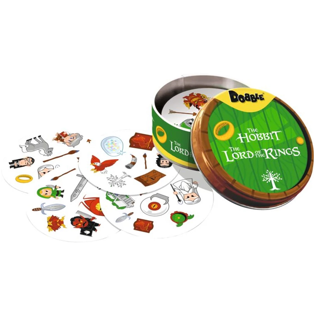 Dobble Hobbit – Das Spiel auf den Spuren des Rings kép 3