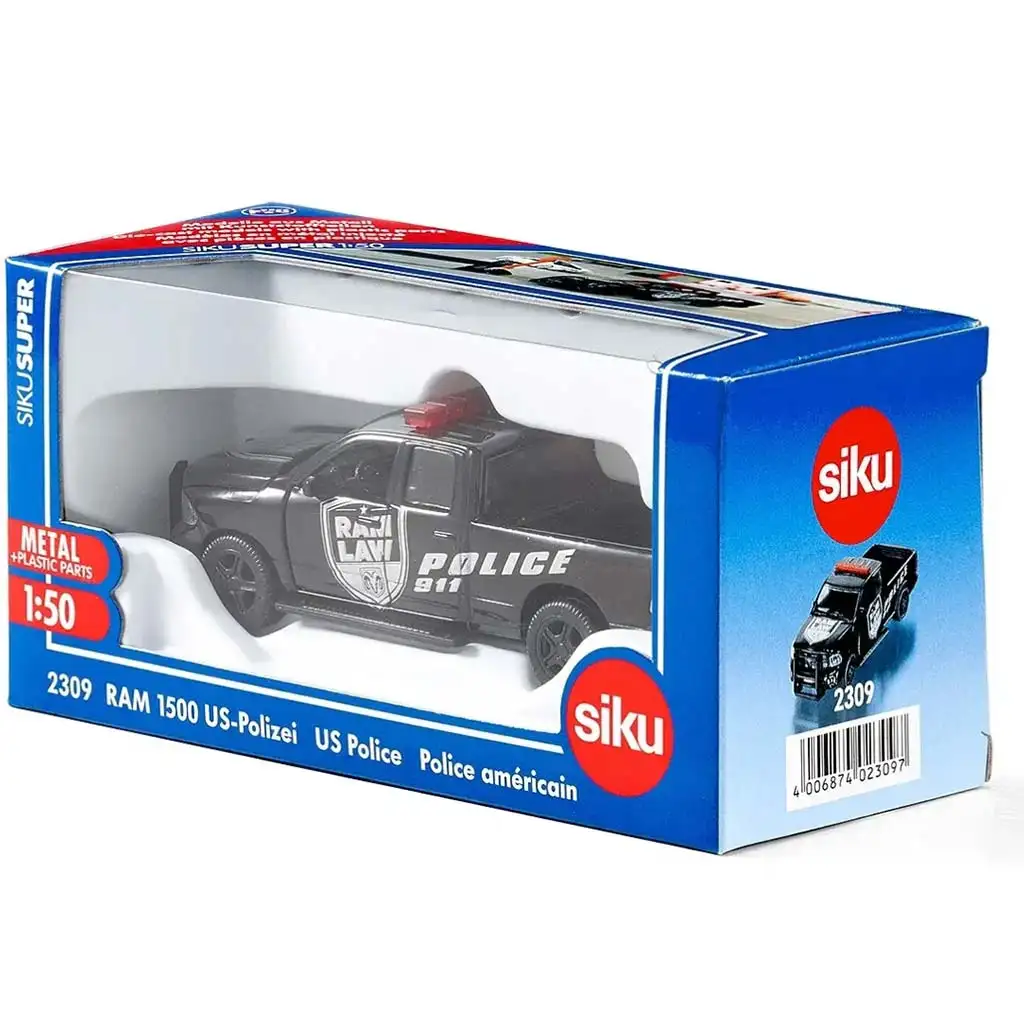 SIKU Dodge Ram Polizeiauto 1/50 - 2309 kép 3