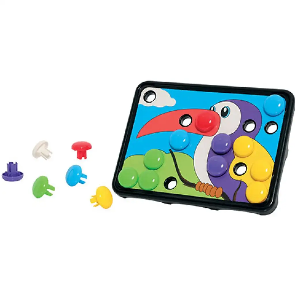 Mein erstes Mosaik - Wildtiere Lernspiel kép 2