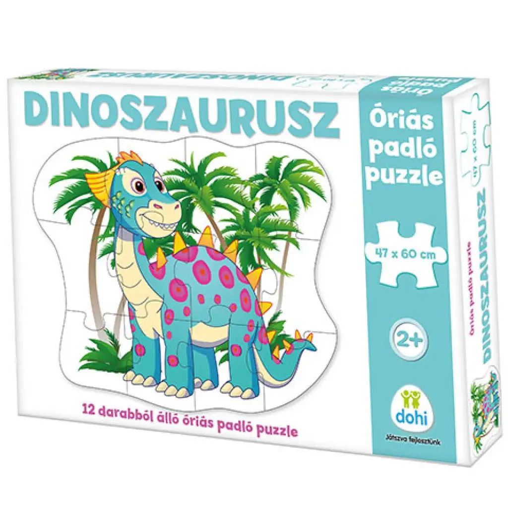 Dinosaurier Riesen-Bodenpuzzle 12-teilig