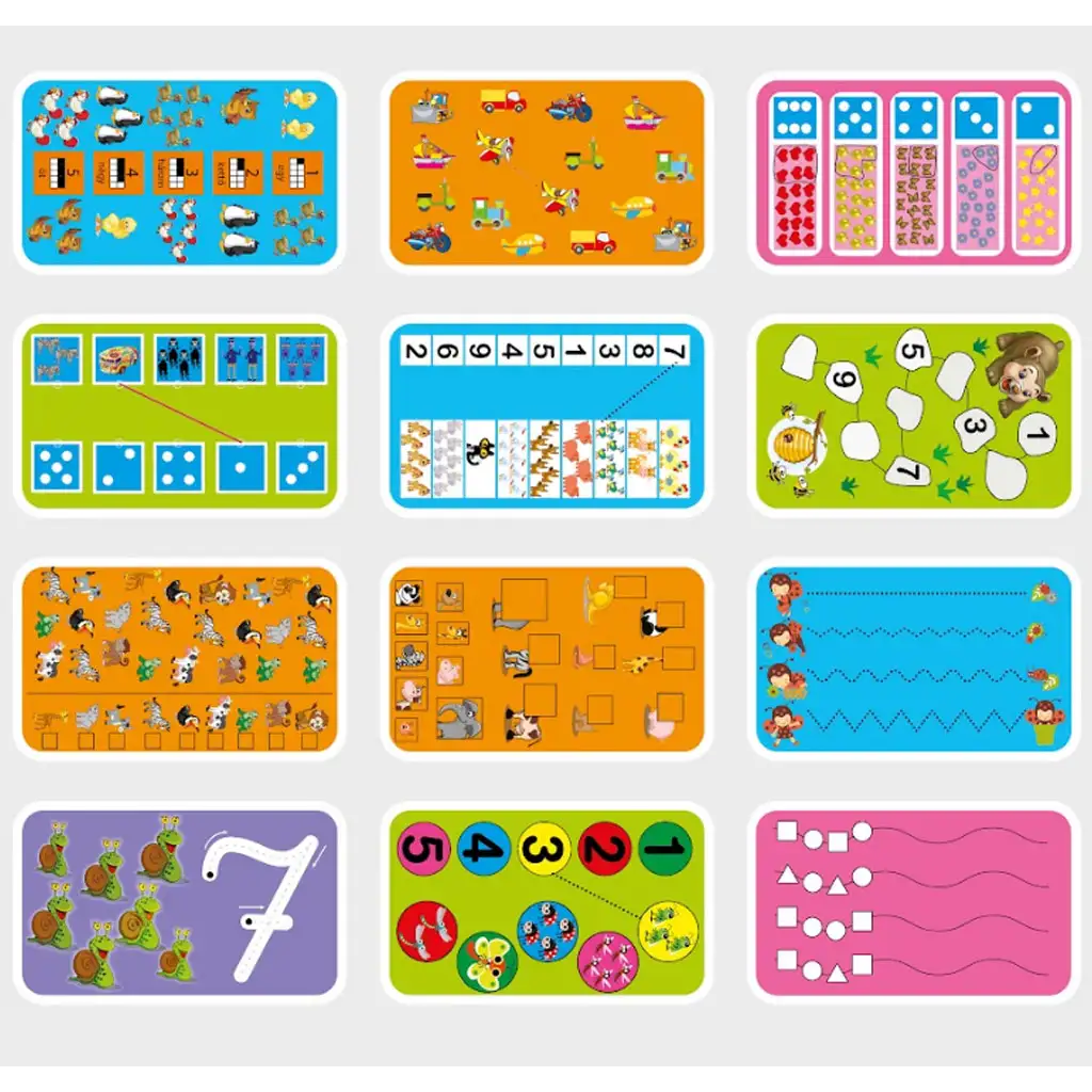 Wir bereiten uns auf die Schule vor – Entwicklungskarten für 4-6 Jährige kép 2