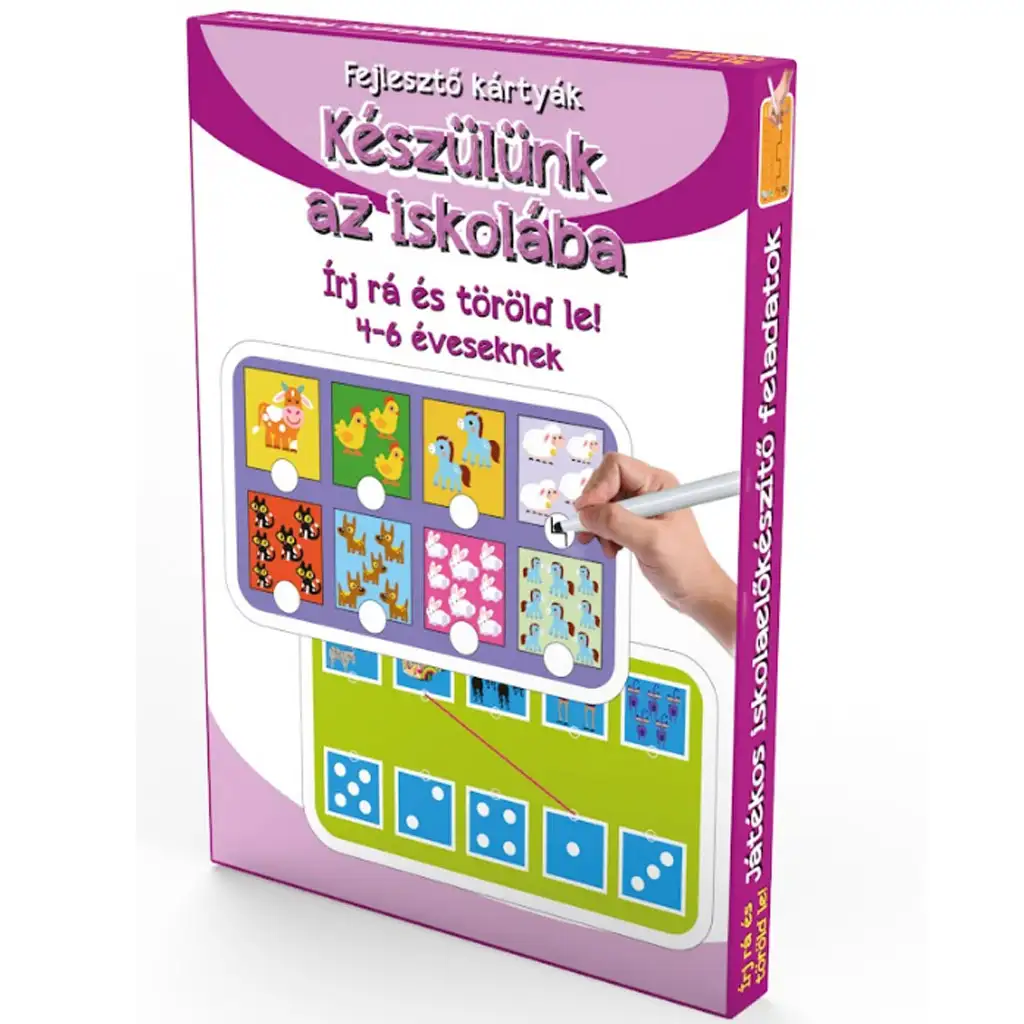 Wir bereiten uns auf die Schule vor – Entwicklungskarten für 4-6 Jährige