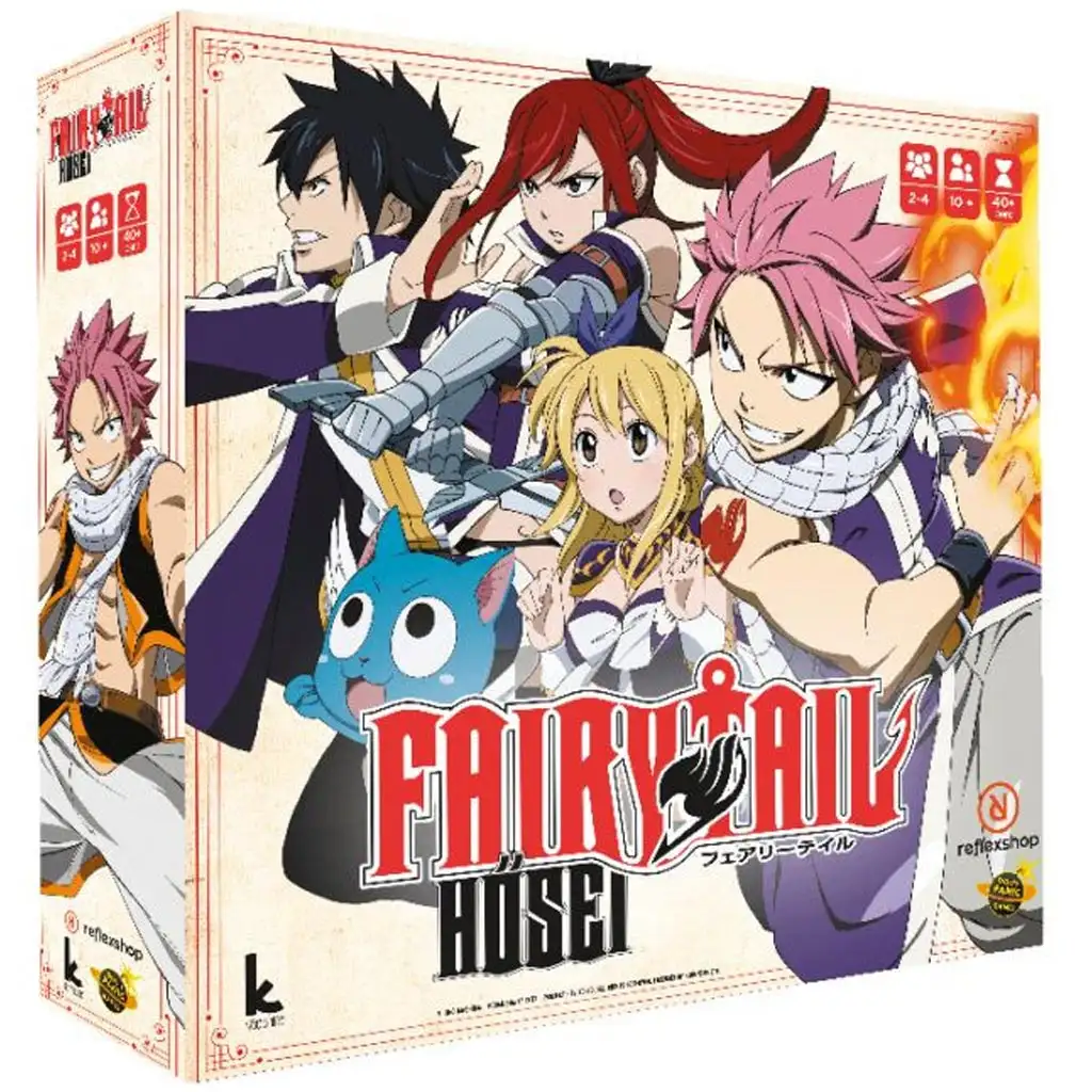 Fairy Tail hősei társasjáték kép 1