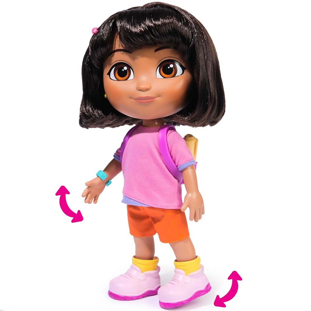 Dora, die Entdeckerin - Singende Dora-Puppe, 30 cm - Spin Master kép 4