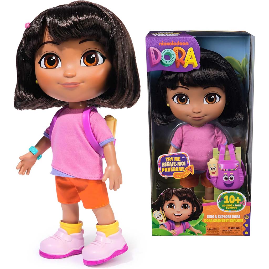 Dora, die Entdeckerin - Singende Dora-Puppe, 30 cm - Spin Master