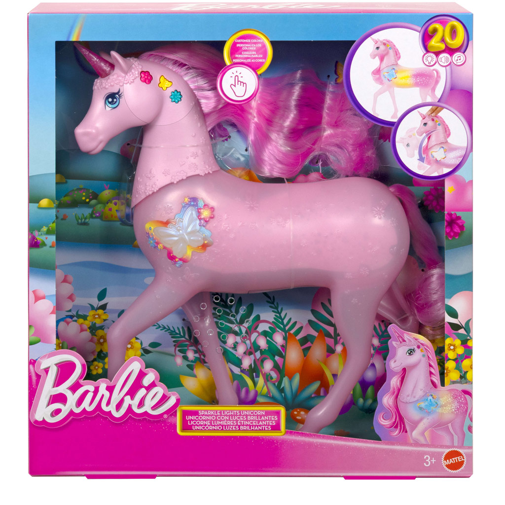 Barbie Dreamtopia: Pillangóvarázs unikornis - Mattel kép 1