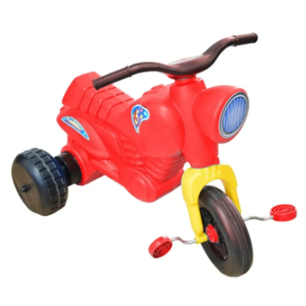 Dreirad mit Fußantrieb in Blau - D-Toys