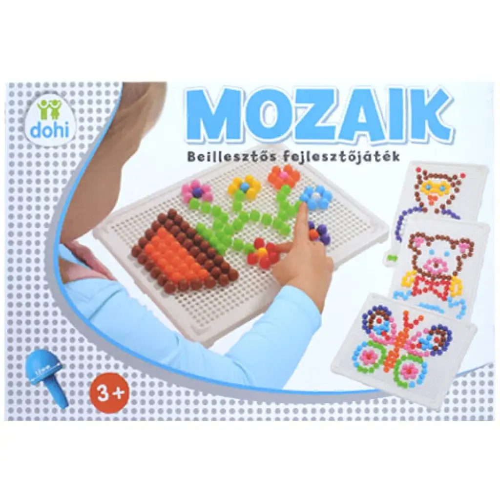 Mosaik großes Einsteckspiel zur Entwicklung