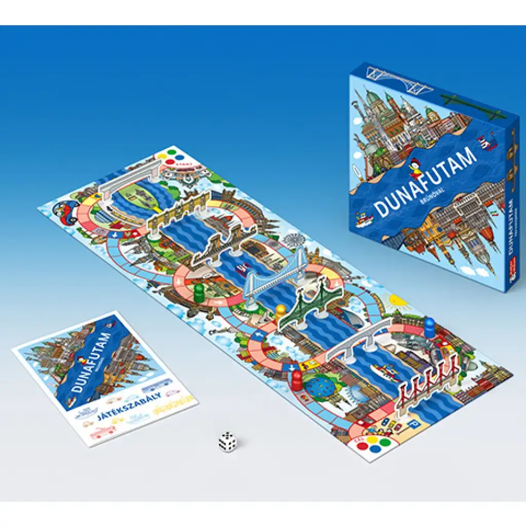 Dunafutam mit Brúnó Brettspiel kép 2