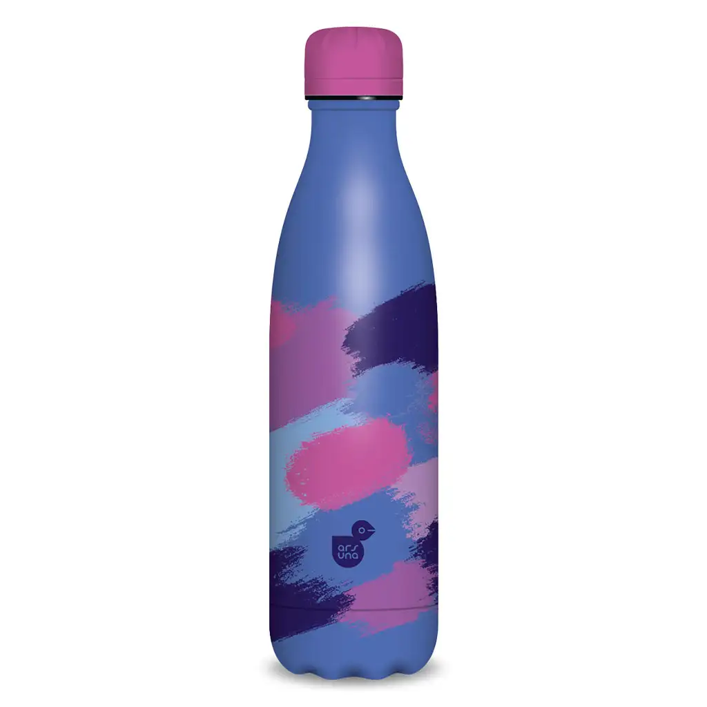 Ars Una: Spotted blue duplafalú fémkulacs 500ml kép 1
