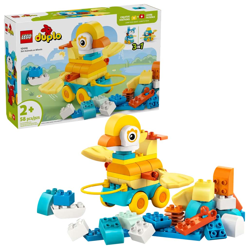 LEGO® DUPLO®: 3-in-1 Rollende Tiere (10448)