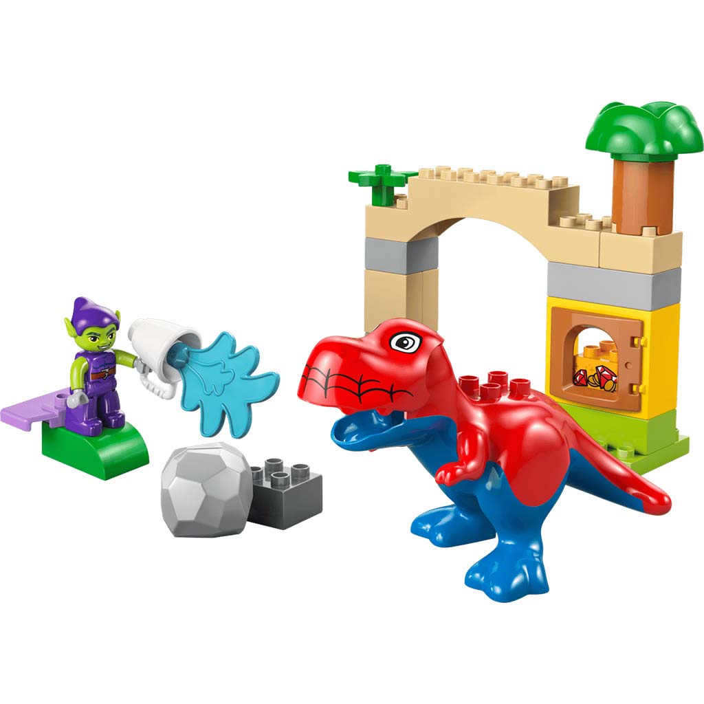 LEGO® DUPLO®: Dinosaurier Spidey-Rex vs. Grüner Kobold (10463) kép 2
