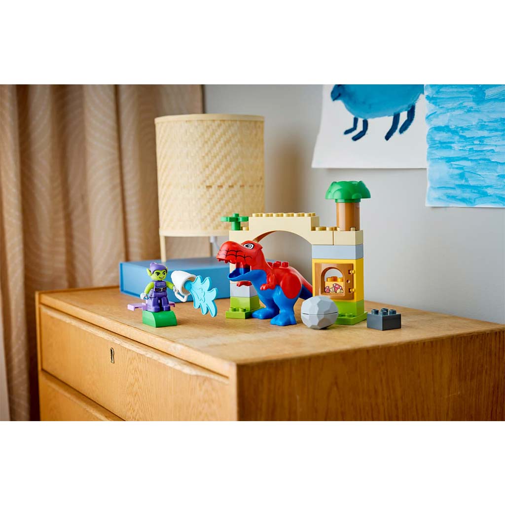 LEGO® DUPLO®: Dinosaurier Spidey-Rex vs. Grüner Kobold (10463) kép 4
