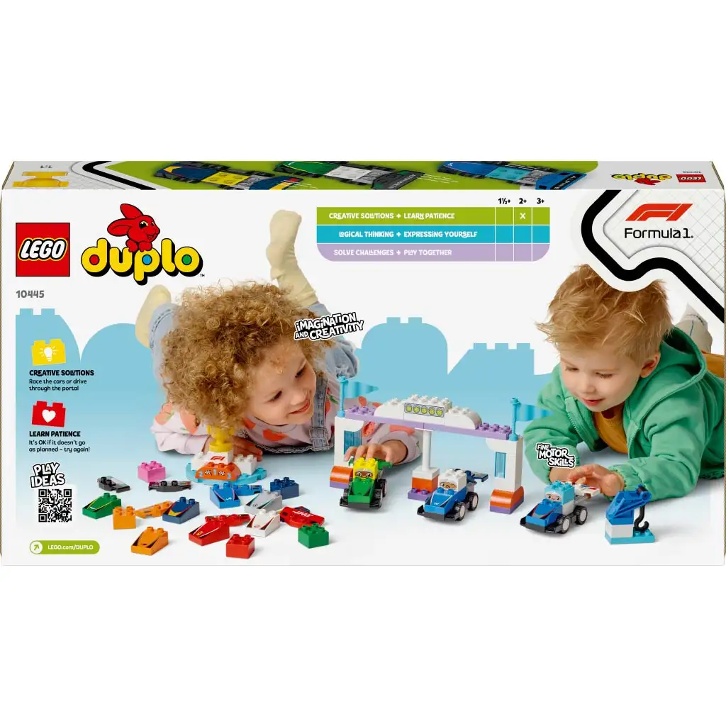 LEGO® DUPLO®: F1® Rennwagen und Fahrer (10445) kép 2