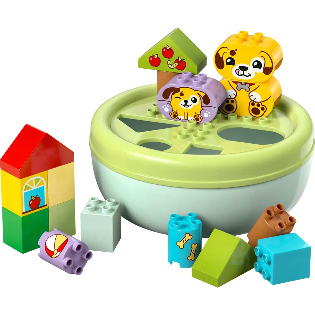 LEGO® DUPLO®: Formen sortieren: Hundehütte (10441) kép 3