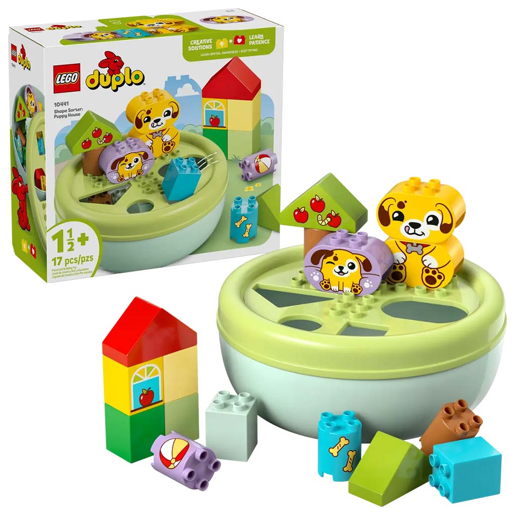 LEGO® DUPLO®: Formen sortieren: Hundehütte (10441)