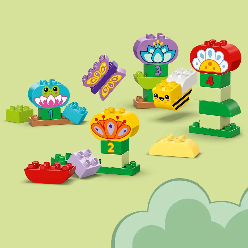 LEGO® DUPLO®: Kreatív kert és virágok (10444) kép 4