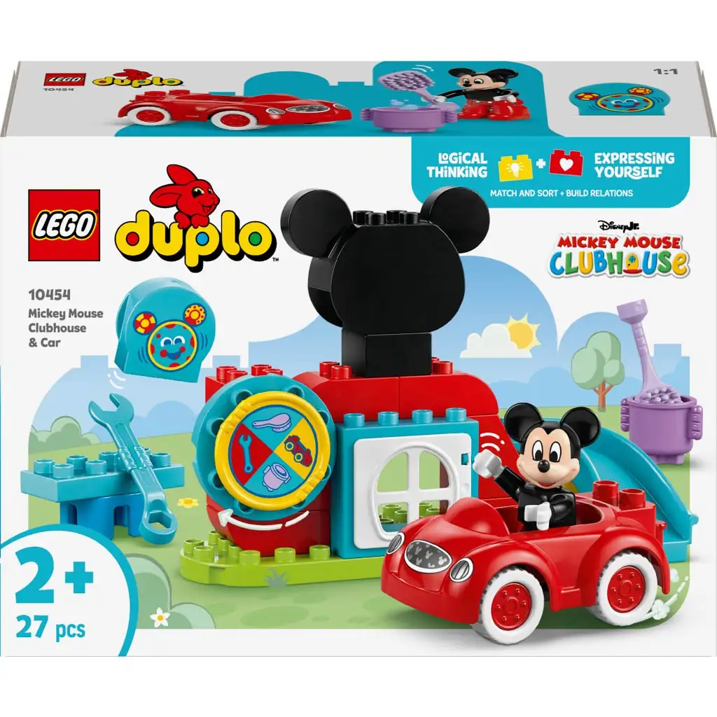 LEGO® DUPLO®: Mickey Maus Spielplatz und Auto (10454)