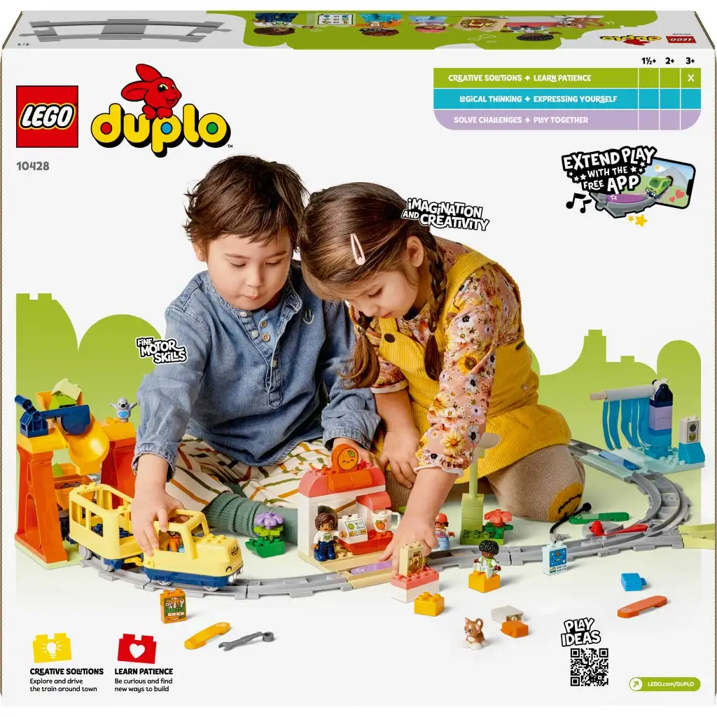 LEGO® DUPLO®: Große interaktive Eisenbahn (10428) kép 2
