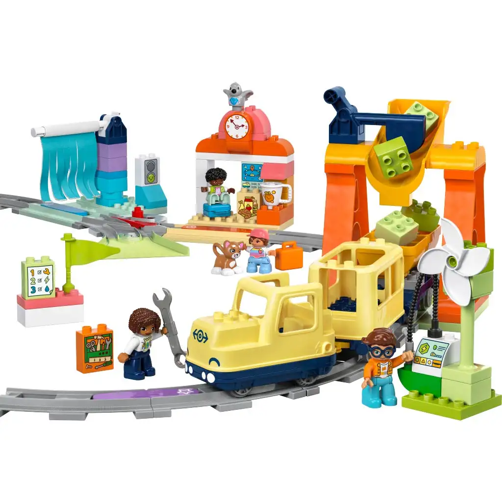 LEGO® DUPLO®: Große interaktive Eisenbahn (10428) kép 5