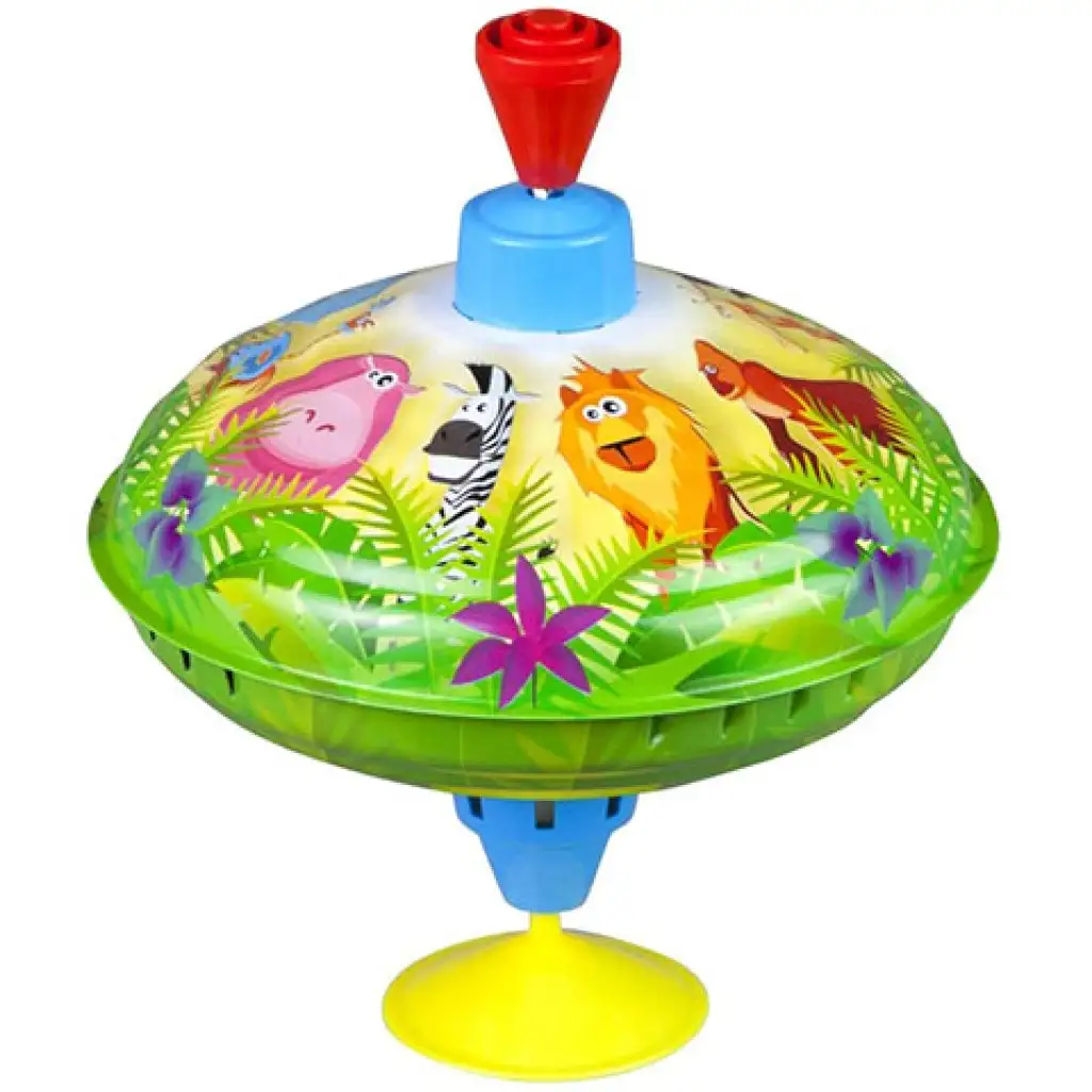 LENA: Wildtier-Metallkreisel 16cm kép 2