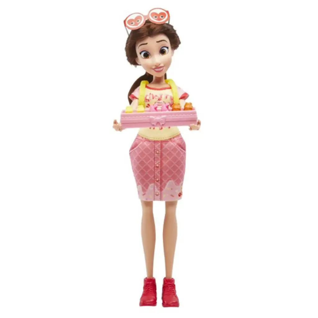 Disney Princess: Comfy Squad Belle kényelmes szettben - Hasbro kép 3