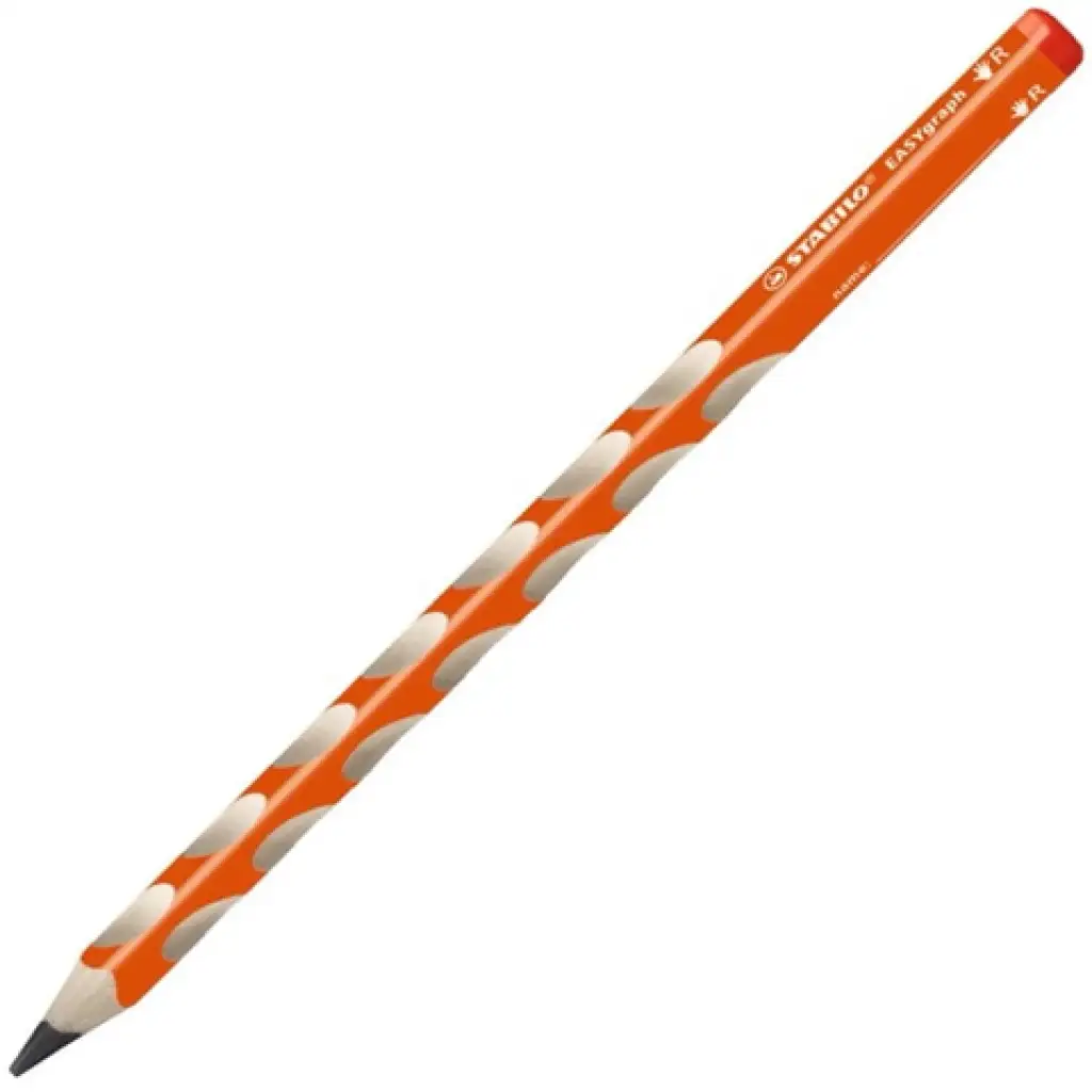 Stabilo: EASYgraph R háromszögletű grafit ceruza B narancssárga kép 1