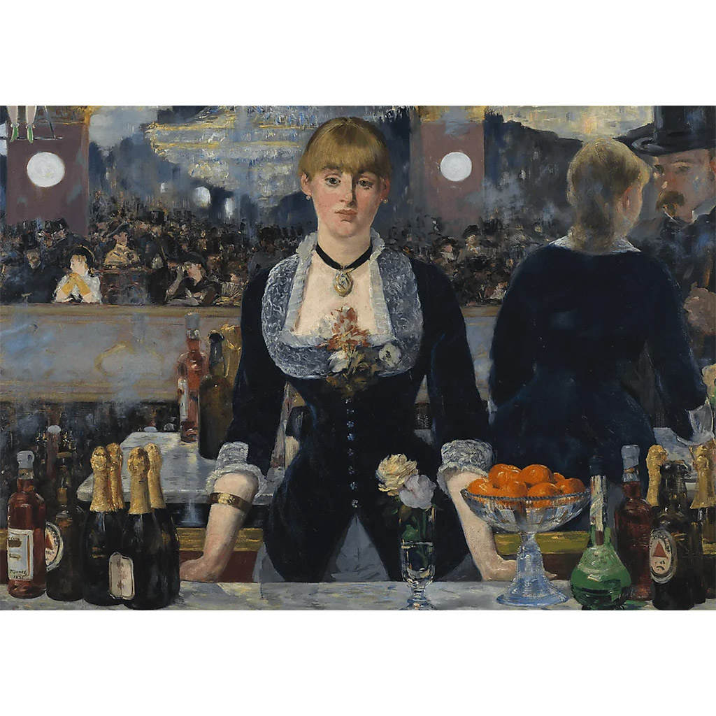 Kunstsammlung: Édouard Manet – Die Bar in den Folies Bergère 1000-teiliges Puzzle – Trefl kép 2