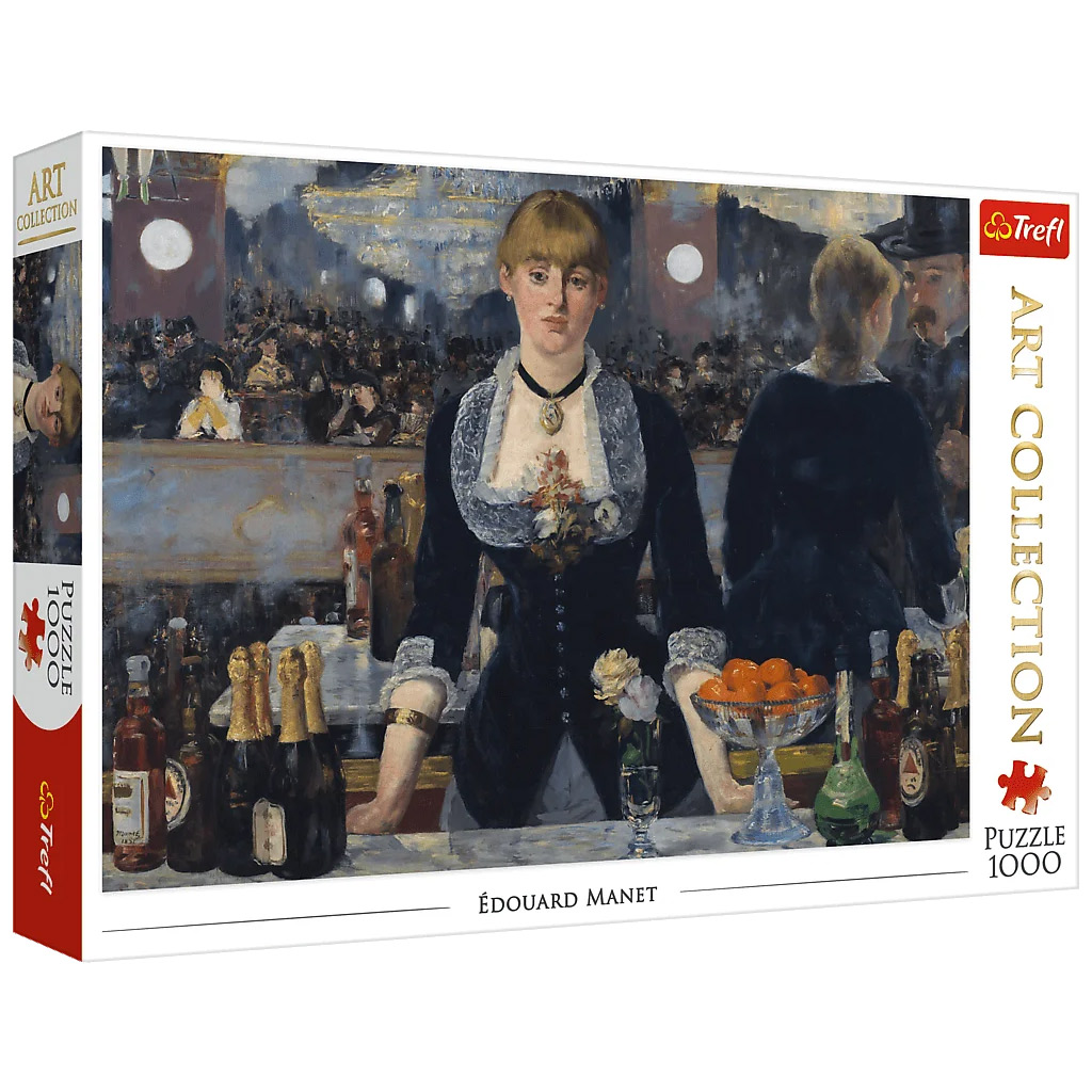 Kunstsammlung: Édouard Manet – Die Bar in den Folies Bergère 1000-teiliges Puzzle – Trefl