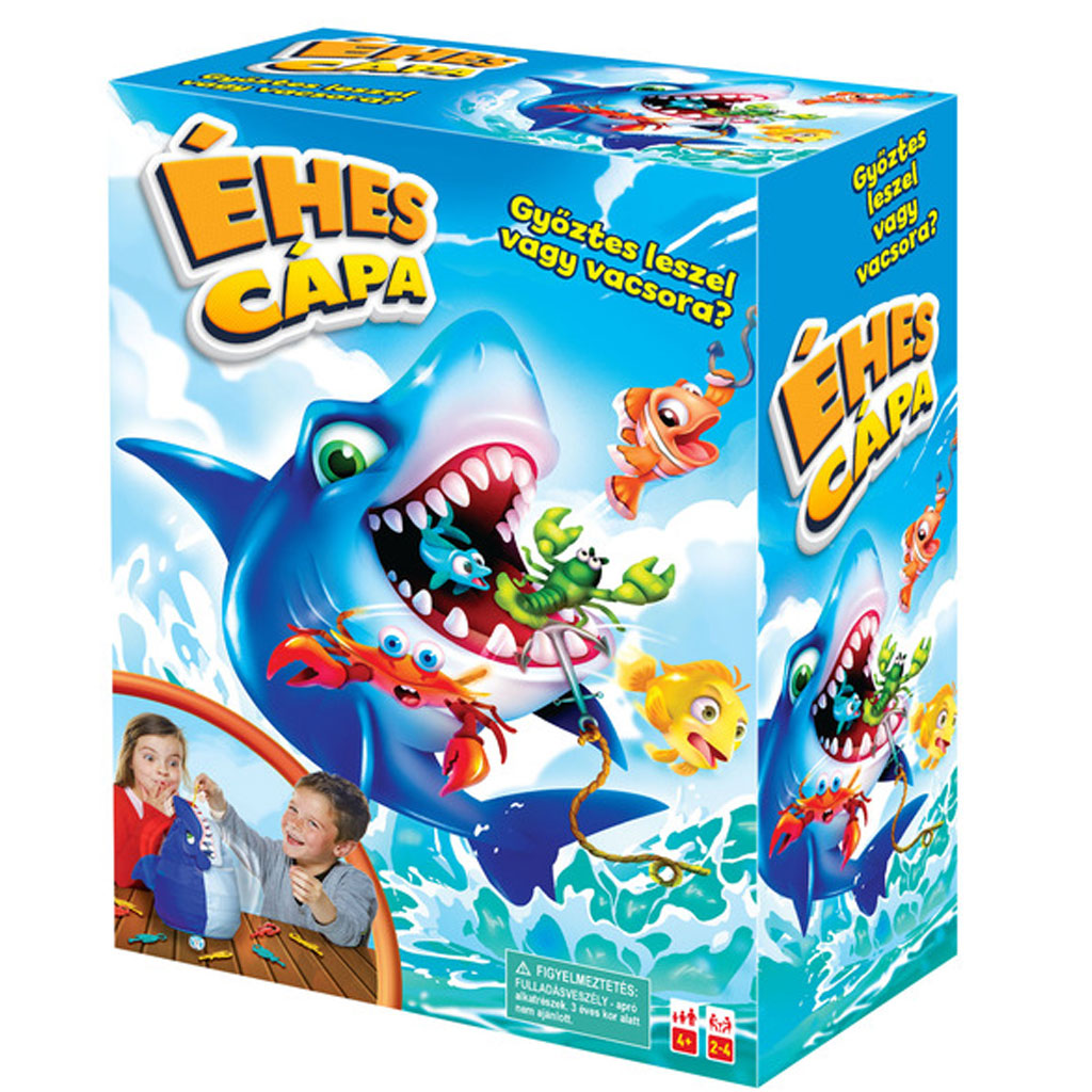 Hungriges Hai-Brettspiel