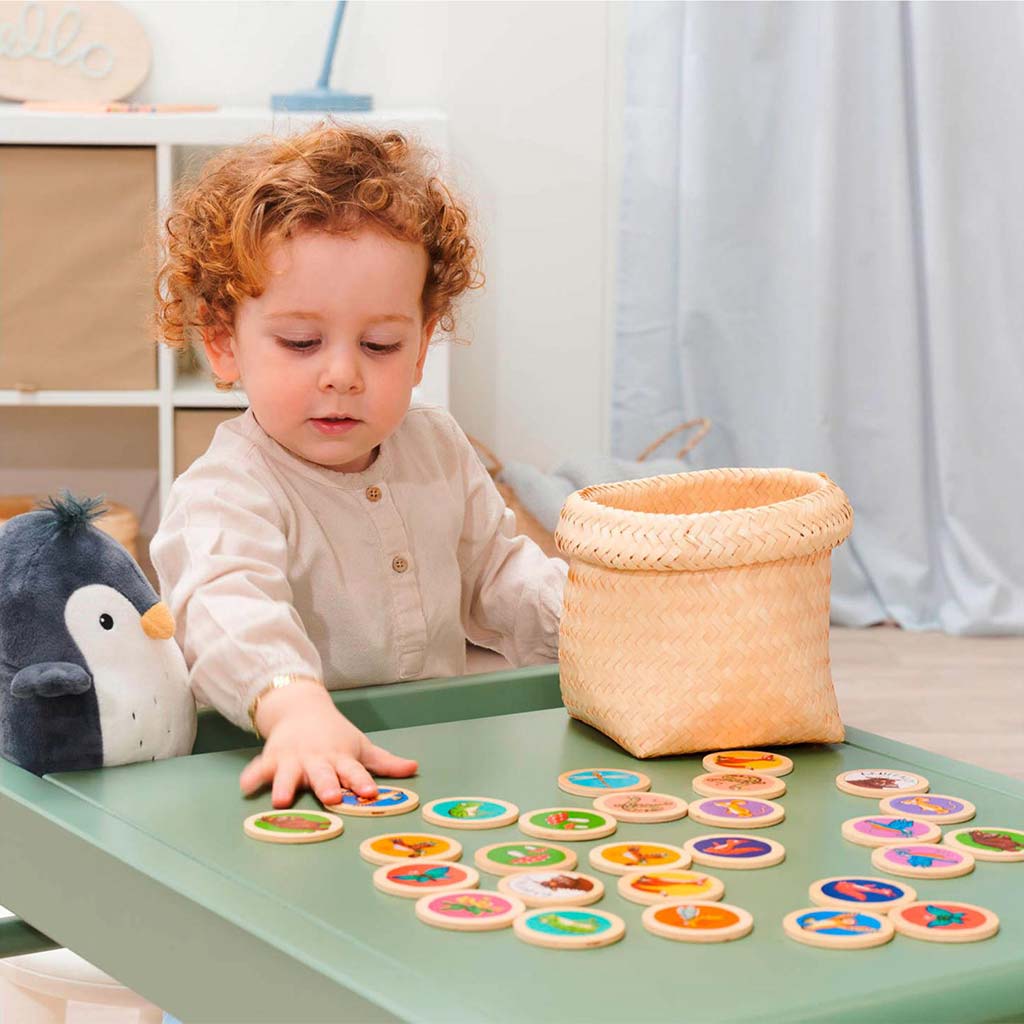 Eichhorn: Der Grüffelo Holz-Memory, 30-teilig - Simba Toys kép 3