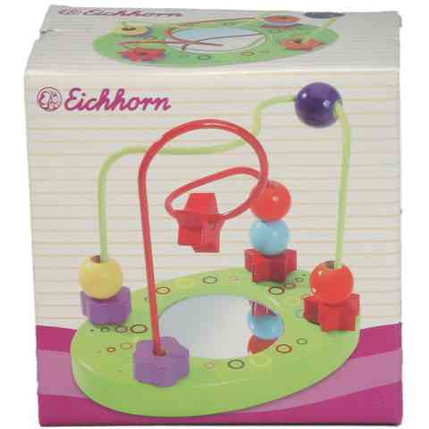 Holz-Formensteckspiel Geschicklichkeit Klein - Eichhorn kép 3