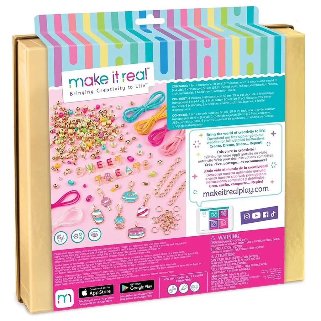 Make It Real: Schmuckherstellung, süße Leckereien Armbänder kép 2