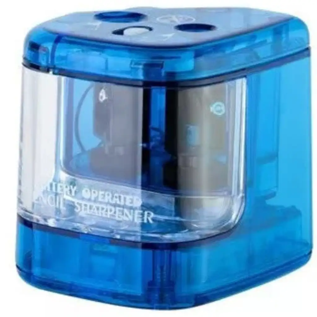 ICO: Elektrischer Anspitzer mit 2 Löchern in verschiedenen Farben