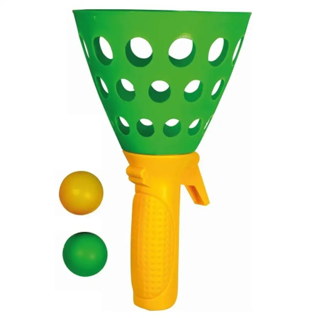 Click&Catch Trichter-Fangspiel mit 2 Bällen kép 2