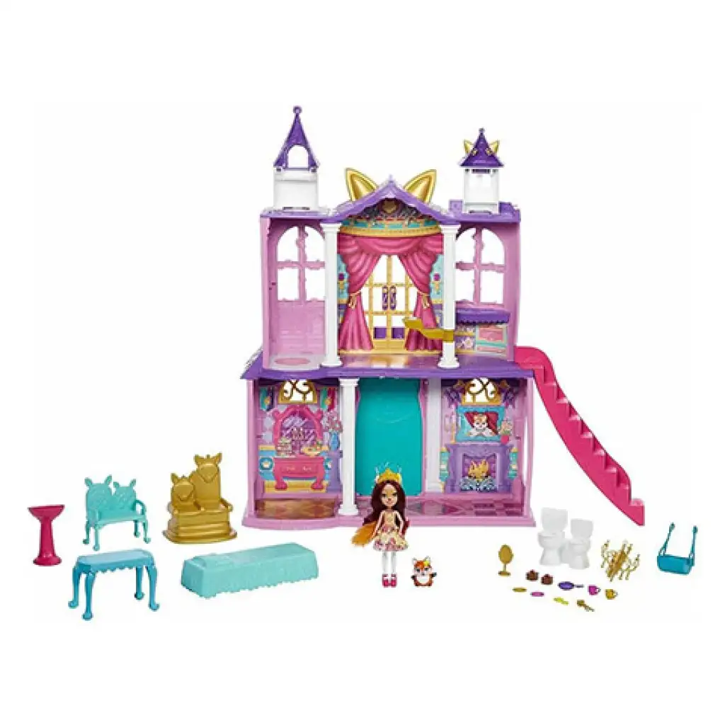Enchantimals: Királyi kastély Felicity Fox babával - Mattel kép 2