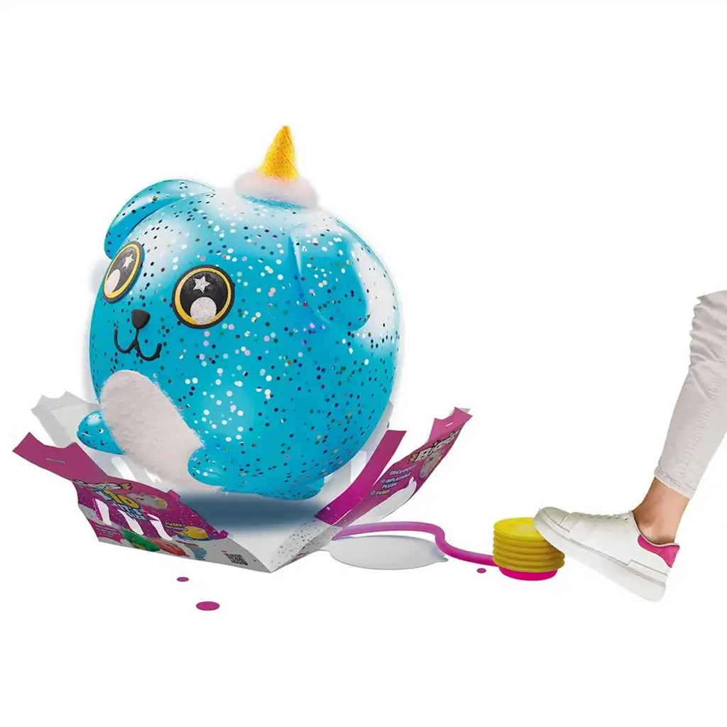 Eolo: Biggies aufblasbarer Plüschhund 45cm kép 2