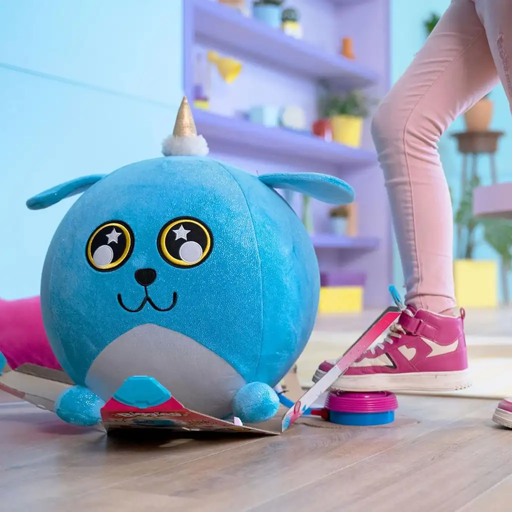 Eolo: Biggies aufblasbarer Plüschhund 45cm kép 8