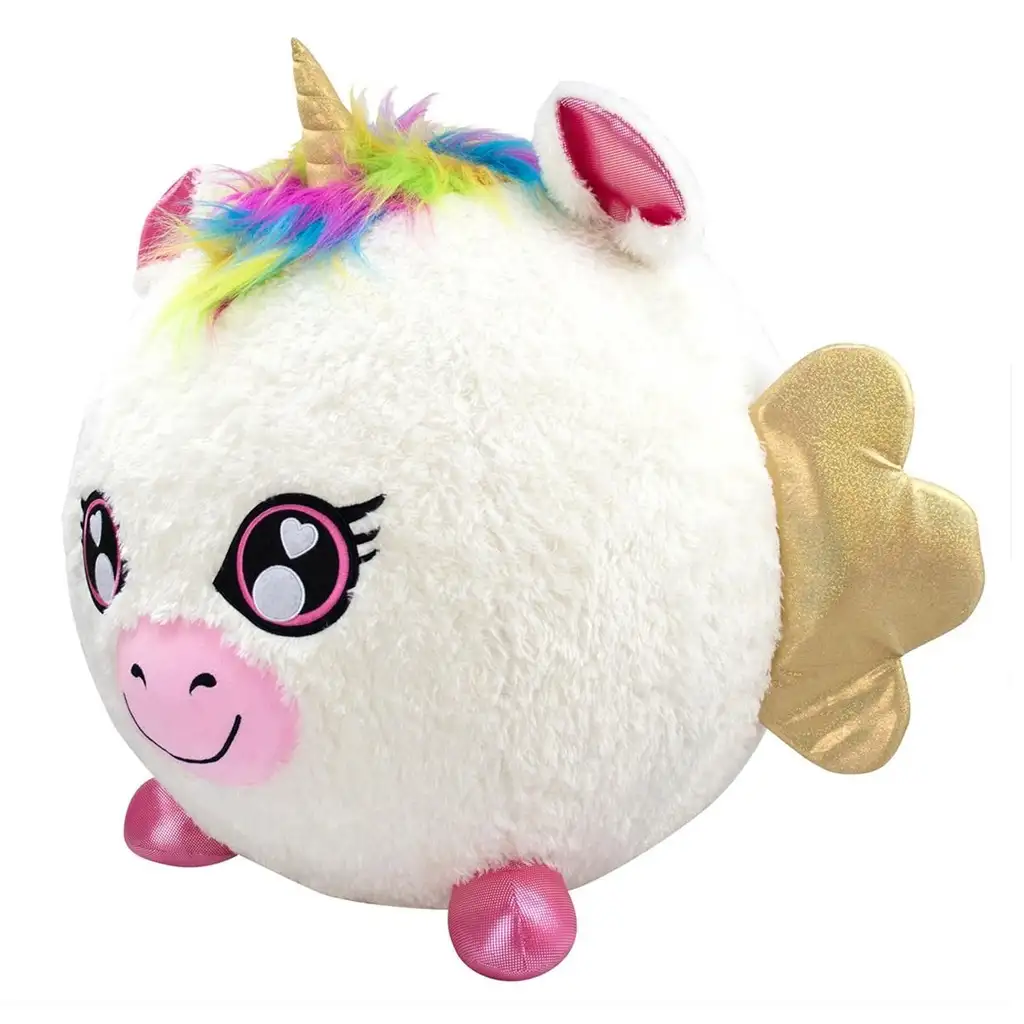 Eolo: Biggies aufblasbares Plüsch-Einhorn 45cm kép 3