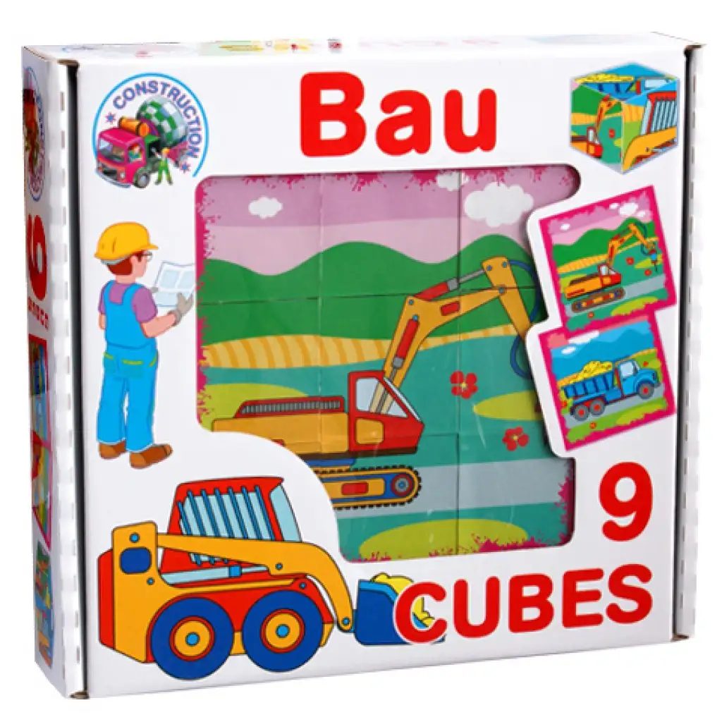 Bauklötze-Märchenwürfel, 9 Stück