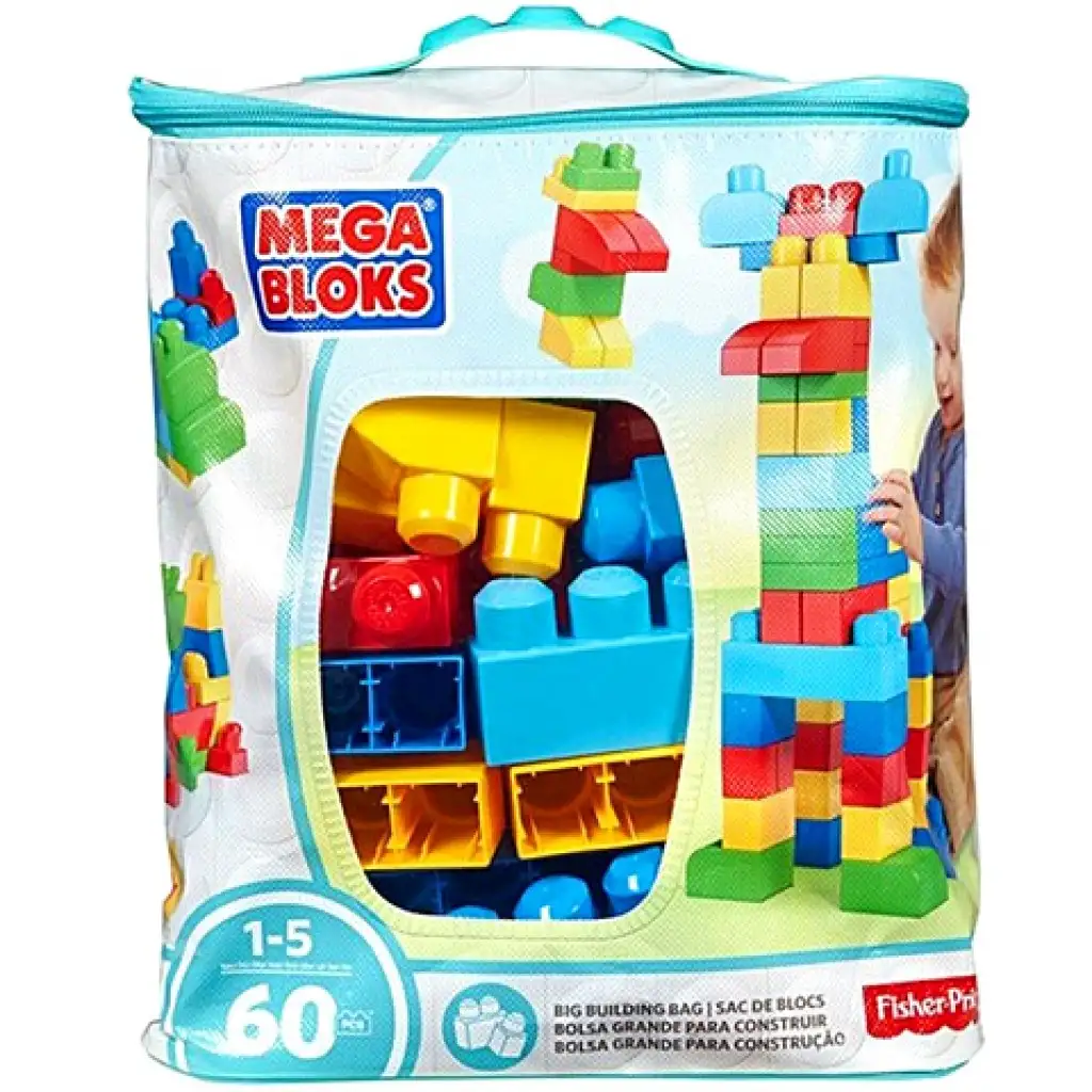 Baustein-Set 60-teilig - Mega Bloks kép 3