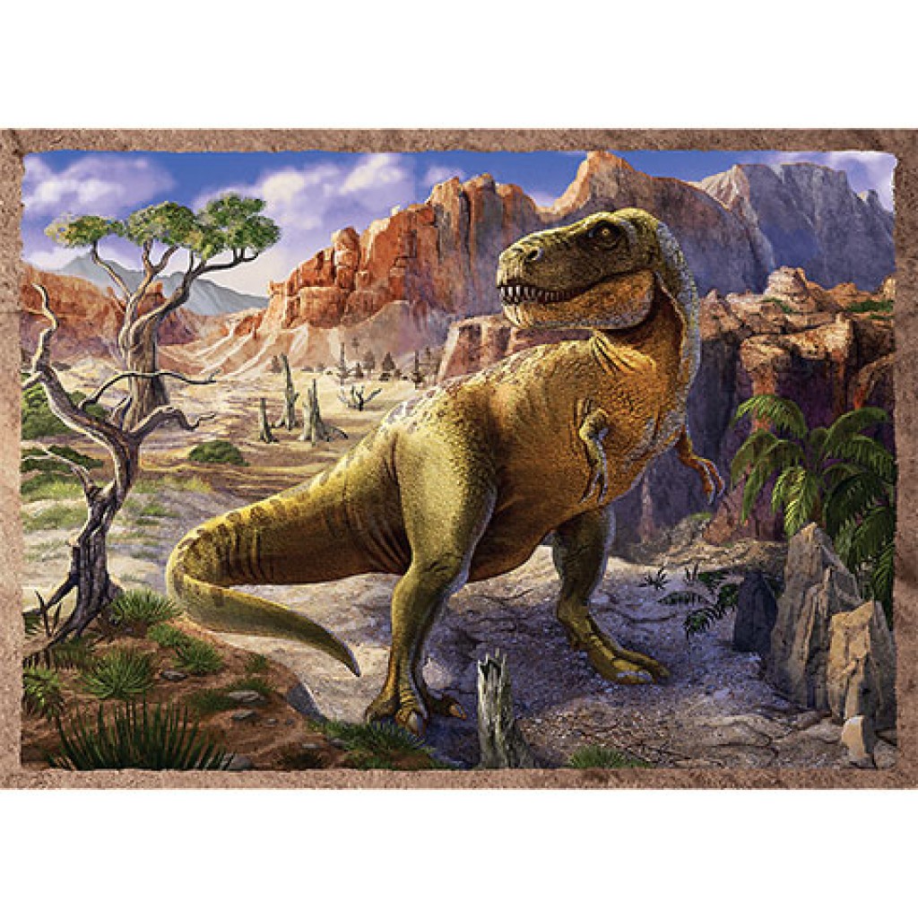 Interessante Dinosaurier 4-in-1 Puzzle - Trefl kép 5