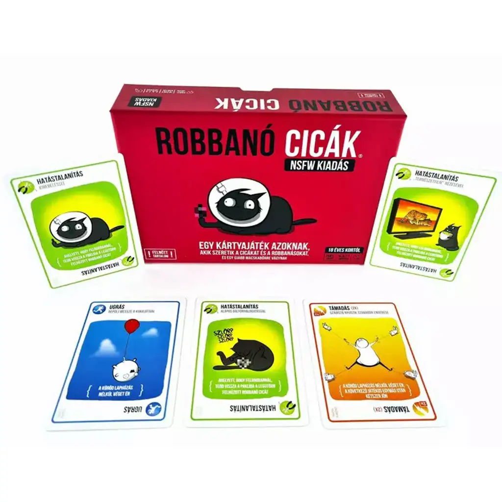 Explodierende Kätzchen Brettspiel - NSFW Edition kép 2
