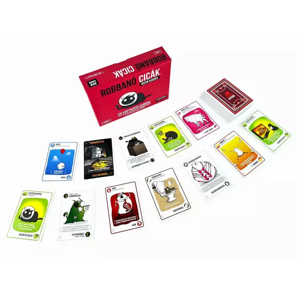 Explodierende Kätzchen Brettspiel - NSFW Edition kép 3