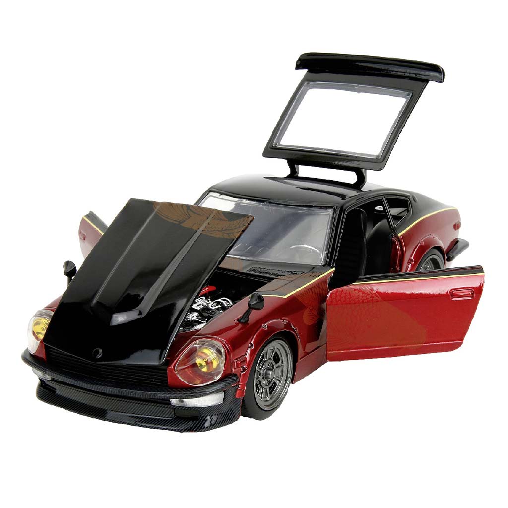 Fast & Furious: 1972 Datsun (F10) Metall-Modellauto 1:24 - Jada Toys kép 3