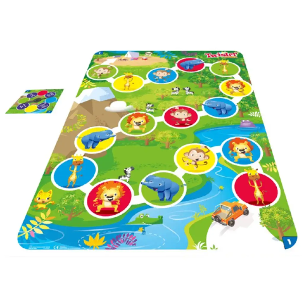 Twister Junior Gesellschaftsspiel - Hasbro kép 2